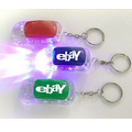 Car Shape LED Flashlight Key Chain with On/ Off Switch